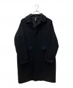 HEVOイーヴォ）の古着「CRISPIANO ラグランコート」｜ブラック