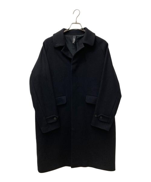 HEVO（イーヴォ）HEVO (イーヴォ) CRISPIANO ラグランコート ブラック サイズ:44の古着・服飾アイテム