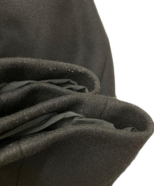 HEVO（イーヴォ）HEVO (イーヴォ) CRISPIANO ラグランコート ブラック サイズ:44の古着・服飾アイテム