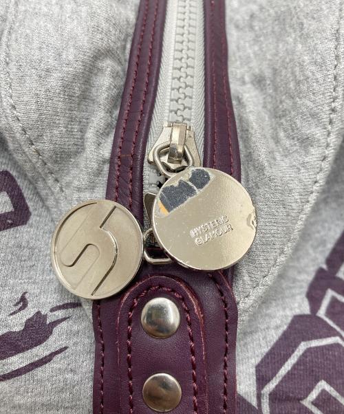 Hysteric Glamour（ヒステリックグラマー）Hysteric Glamour (ヒステリックグラマー) ボストンバッグ 0193QB03 グレーの古着・服飾アイテム