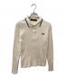 FRED PERRY（フレッドペリー）の古着「Long Sleeve Ribbed Polo Shirt」｜ベージュ