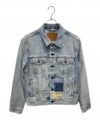 LEVI'S PReMIUMリーバイス プレミアム）の古着「Trucker Jacket DESTRUCTED」｜インディゴ