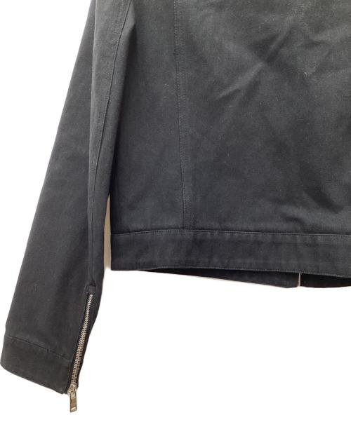 PRADA（プラダ）PRADA (プラダ) コットンジップジャケット 290583 8141 ブラック サイズ:40の古着・服飾アイテム