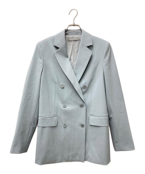 theory luxe（セオリーリュクス）theory luxe (セオリーリュクス) ダブルテーラードジャケット 03-2304110 ブルー サイズ:38の古着・服飾アイテム