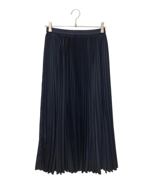 theory luxe（セオリーリュクス）theory luxe (セオリーリュクス) プリーツスカート 03-2307305 ネイビー サイズ:38の古着・服飾アイテム