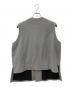 semoh (セモー) cotton wool military vest　n20-4-01 グレー サイズ:1：6000円