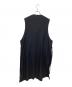 SUBLATIONS (サブレーションズ) SEC.04 SLEEVELESS LONG COAT ブラック サイズ:1：12000円