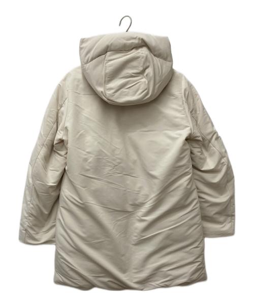 無印良品（ムジルシリョウヒン）無印良品 (ムジルシリョウヒン) 撥水ダウンミドルコート　BD10UA5A ホワイト サイズ:Sの古着・服飾アイテム