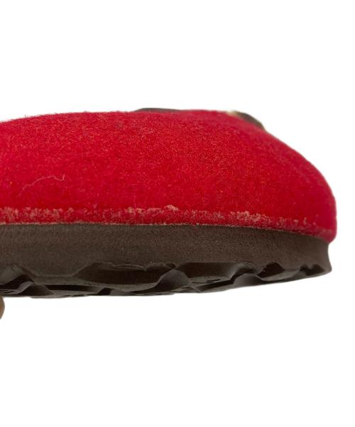 BIRKENSTOCK（ビルケンシュトック）BIRKENSTOCK (ビルケンシュトック) MESSIA サボサンダル レッド サイズ:35の古着・服飾アイテム