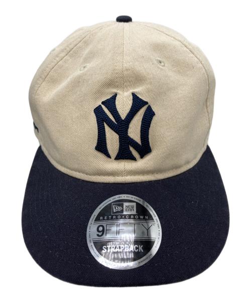 New Era（ニューエラ）New Era (ニューエラ) MoMA (モマ) NY Yankees 9Fifty retro crown インディゴ サイズ:ONE SIZEの古着・服飾アイテム