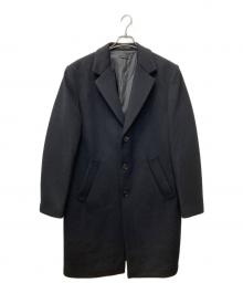 ZARA（ザラ）の古着「ウールレギュラーフィットコート　2949/310/800」｜ブラック