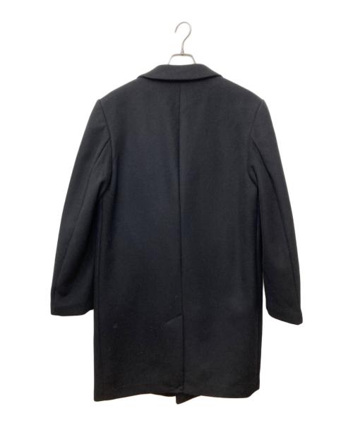 ZARA（ザラ）ZARA (ザラ) ウールレギュラーフィットコート　2949/310/800 ブラック サイズ:Mの古着・服飾アイテム