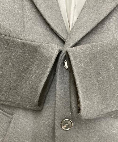 ZARA（ザラ）ZARA (ザラ) ウールレギュラーフィットコート　2949/310/800 ブラック サイズ:Mの古着・服飾アイテム