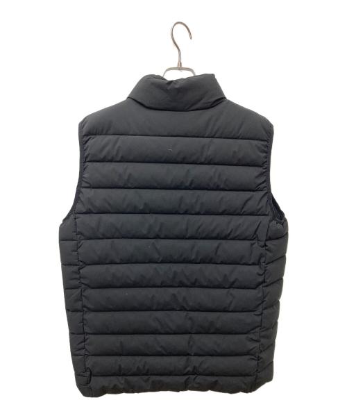 Calvin Klein（カルバンクライン）Calvin Klein (カルバンクライン) Stretch Puffer Vest ブラック サイズ:Mの古着・服飾アイテム