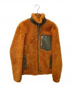 LOEWEロエベ）の古着「ムートンボアジャケット」｜オレンジ