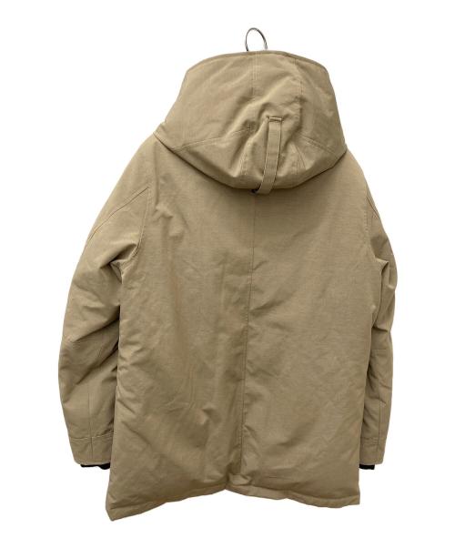 EDIFICE（エディフィス）EDIFICE (エディフィス) メランジウェザークロス ダウンブルゾン ベージュ サイズ:Mの古着・服飾アイテム