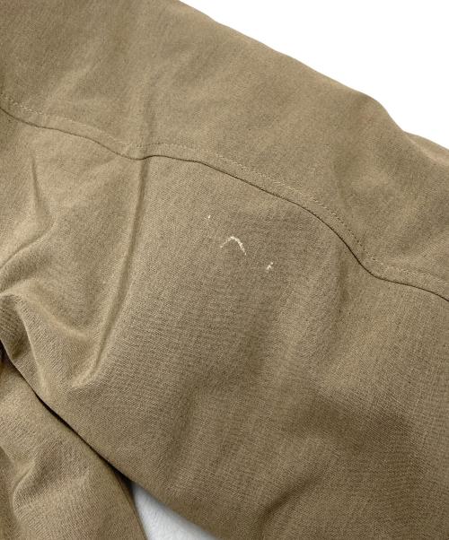 EDIFICE（エディフィス）EDIFICE (エディフィス) メランジウェザークロス ダウンブルゾン ベージュ サイズ:Mの古着・服飾アイテム