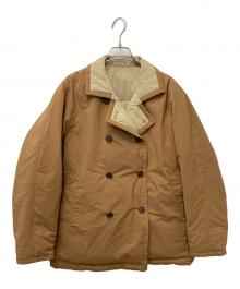 nano・universe（ナノ・ユニバース）の古着「リバーシブルダウンジャケット」｜ベージュ