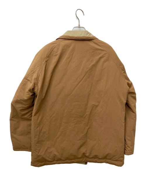 nano・universe（ナノ・ユニバース）nano・universe (ナノ・ユニバース) リバーシブルダウンジャケット ベージュ サイズ:Sの古着・服飾アイテム