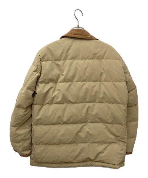 nano・universe（ナノ・ユニバース）nano・universe (ナノ・ユニバース) リバーシブルダウンジャケット ベージュ サイズ:Sの古着・服飾アイテム