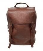 gentenゲンテン）の古着「レザーリュック」｜ブラウン
