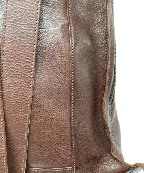 genten（ゲンテン）genten (ゲンテン) レザーリュック ブラウンの古着・服飾アイテム