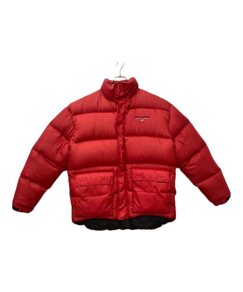 POLO SPORT（ポロスポーツ）POLO SPORT (ポロスポーツ) ダウンジャケット レッド サイズ:Sの古着・服飾アイテム