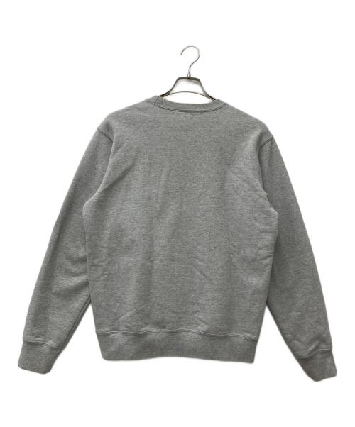 SUPREME（シュプリーム）SUPREME (シュプリーム) Cutout Logo Crewneck グレー サイズ:Sの古着・服飾アイテム