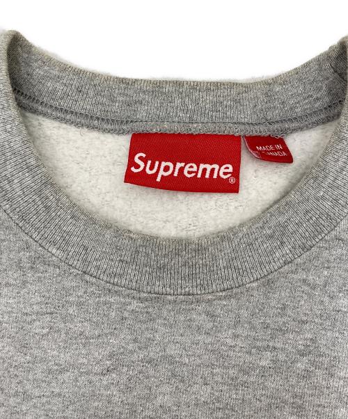SUPREME（シュプリーム）SUPREME (シュプリーム) Cutout Logo Crewneck グレー サイズ:Sの古着・服飾アイテム