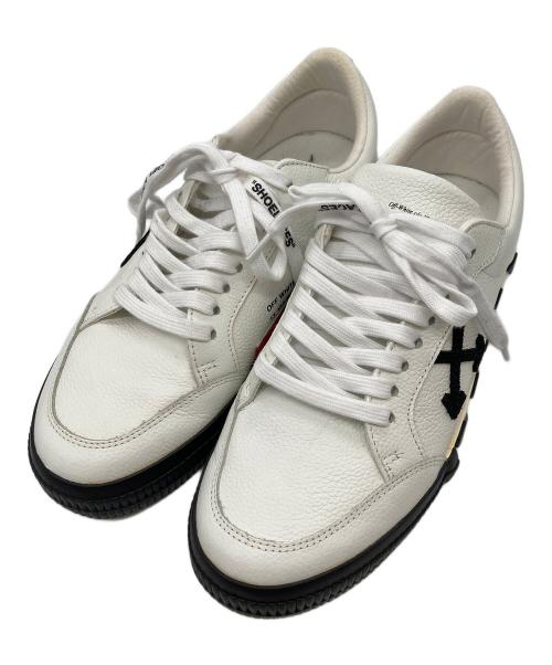 OFFWHITE（オフホワイト）OFFWHITE (オフホワイト) ローカットスニーカーOMIA085F19D680010110 ホワイト サイズ:41の古着・服飾アイテム