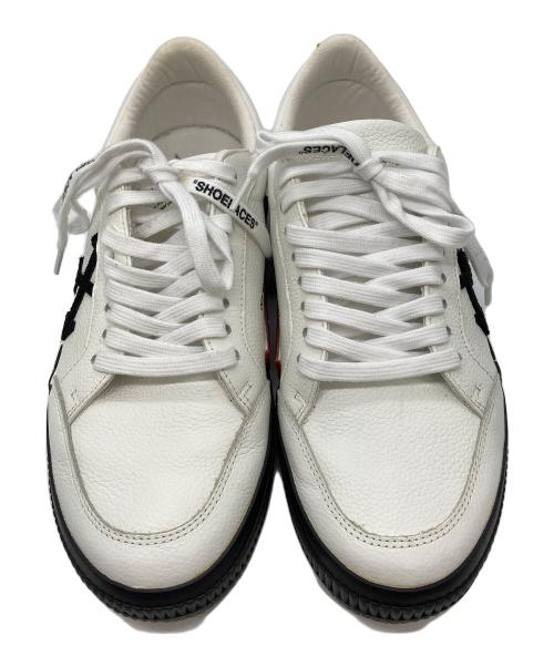 OFFWHITE（オフホワイト）OFFWHITE (オフホワイト) ローカットスニーカーOMIA085F19D680010110 ホワイト サイズ:41の古着・服飾アイテム