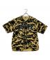 A BATHING APE（ア ベイシング エイプ）の古着「1st Camo Baseball Shirt」｜グリーン