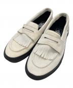 VANSヴァンズ）の古着「ローファー」｜ホワイト×ブラック