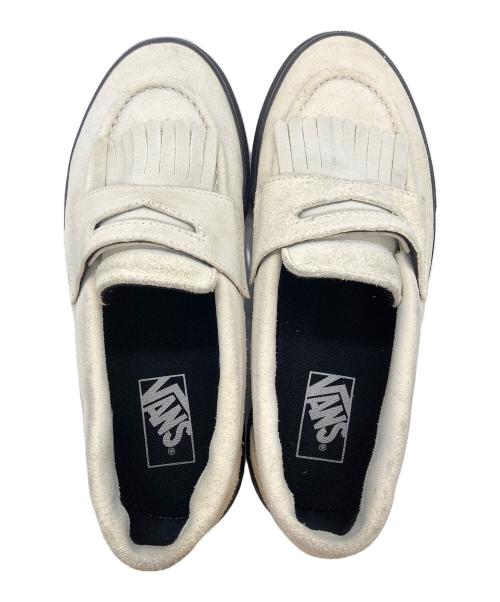 VANS（ヴァンズ）VANS (ヴァンズ) ローファー ホワイト×ブラック サイズ:26.5cmの古着・服飾アイテム