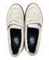 中古・古着 VANS (ヴァンズ) ローファー ホワイト×ブラック サイズ:26.5cm：5000円