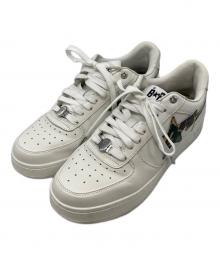 A BATHING APE（ア ベイシング エイプ）の古着「ABC CAMO BAPE STA　0ZXSHM191335N」｜ホワイト