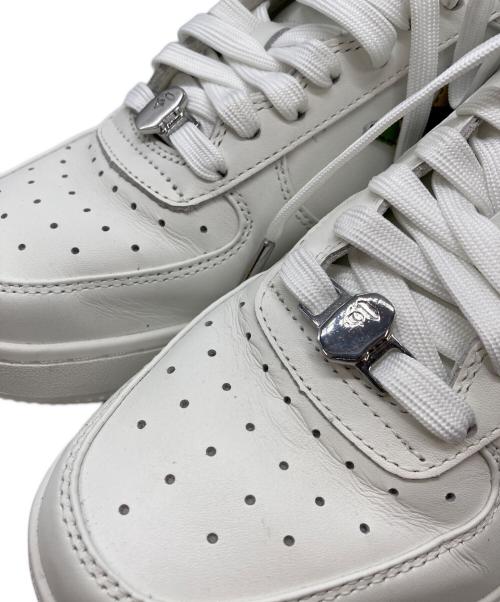 A BATHING APE（ア ベイシング エイプ）A BATHING APE (アベイシングエイプ) ABC CAMO BAPE STA　0ZXSHM191335N ホワイト サイズ:28の古着・服飾アイテム