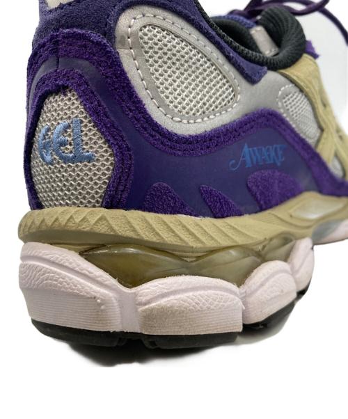 asics（アシックス）asics (アシックス) AWAKE NY (アウェイク ニューヨーク) Gel-NYC　1201A850 Pure Silver/Gothic G サイズ:27cmの古着・服飾アイテム