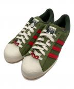 adidas×Teenage Mutant Ninja Turtlesアディダス×ティーンエイジ・ミュータント・ニンジャ・タートルズ）の古着「TMNT SHELLTOE　IF9280」｜CRAGRN/PANTON/SHAGRN