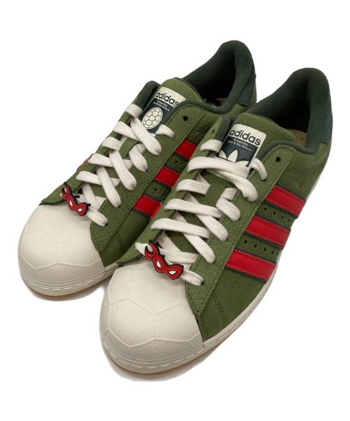 adidas（アディダス）adidas Teenage Mutant Ninja Turtles (ティーンエイジ・ミュータント・ニンジャ・タートルズ) TMNT SHELLTOE　IF9280 CRAGRN/PANTON/SHAGRN サイズ:27cm 未使用品の古着・服飾アイテム