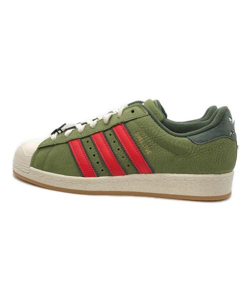 adidas（アディダス）adidas Teenage Mutant Ninja Turtles (ティーンエイジ・ミュータント・ニンジャ・タートルズ) TMNT SHELLTOE　IF9280 CRAGRN/PANTON/SHAGRN サイズ:27cm 未使用品の古着・服飾アイテム