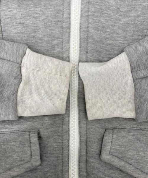 sacai luck（サカイラック）sacai luck (サカイラック) ハイネックジップアップジャケット　15AWLU1038 グレー サイズ:3の古着・服飾アイテム