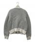 sacai luck (サカイラック) ハイネックジップアップジャケット　15AWLU1038 グレー サイズ:3：8000円