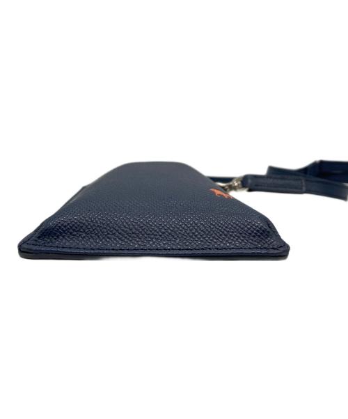 POLO RALPH LAUREN（ポロ・ラルフローレン）POLO RALPH LAUREN (ポロ・ラルフローレン) スマホショルダー ネイビー×オレンジの古着・服飾アイテム