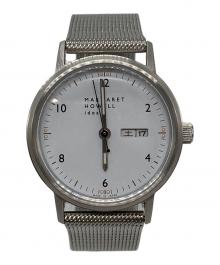 MARGARET HOWELL idea（マーガレット ハウエル アイディア）の古着「DAY&DATE SOLAR MESH 腕時計 KH3-614-11」