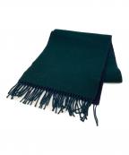 CELINEセリーヌ）の古着「マフラー」｜グリーン×ネイビー