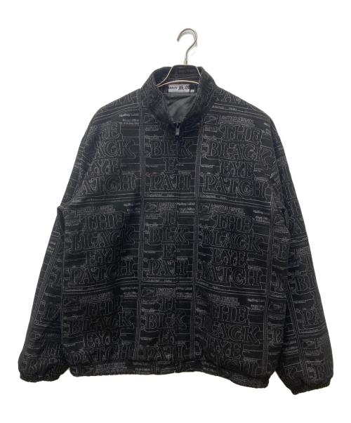 BlackEyePatch（ブラックアイパッチ）BlackEyePatch (ブラックアイパッチ) PATCH PRIORITY LABEL FAKE SUEDE TRACK JACKET ブラック サイズ:XLの古着・服飾アイテム