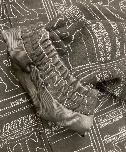 BlackEyePatch（ブラックアイパッチ）BlackEyePatch (ブラックアイパッチ) PATCH PRIORITY LABEL FAKE SUEDE TRACK JACKET ブラック サイズ:XLの古着・服飾アイテム