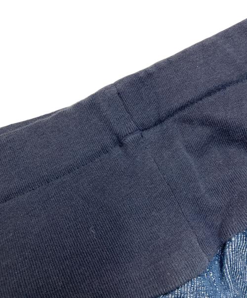 BEARDSLEY（ビアズリー）BEARDSLEY (ビアズリー) ウエストリブワイドパンツ インディゴ サイズ:Ｆの古着・服飾アイテム