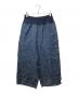 BEARDSLEY（ビアズリー）の古着「ウエストリブワイドパンツ」｜インディゴ